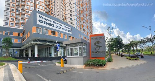 Cổng chung cư Dragon Hill 2