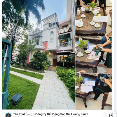 Chúc mừng khách hàng khu biệt thự Phú Mỹ Hưng